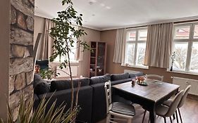 Altstadt Apartment Zittau - stilvolle familienfreundliche Ferienwohnung 78qm am Zittauer Museum und Zittauer Gebirge im Herzen der Oberlausitz mit eigenem Parkplatz ideal zum Wandern im Dreiländereck